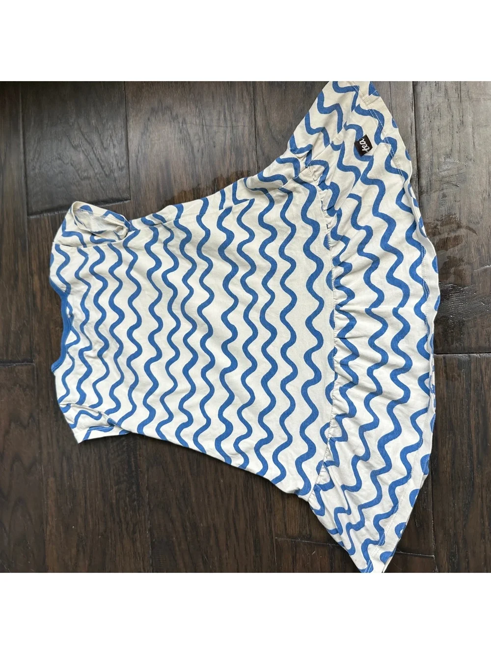 Tea blue waves dress girl size 3